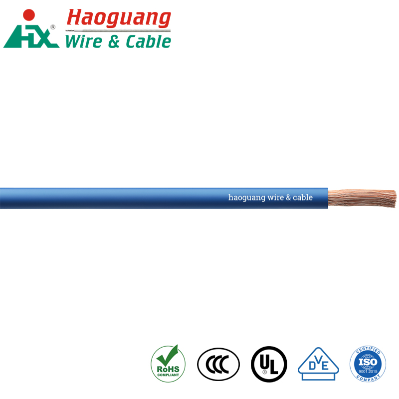 H07V-K H07V-U Cablu flexibil izolat dintr-un singur miez din PVC